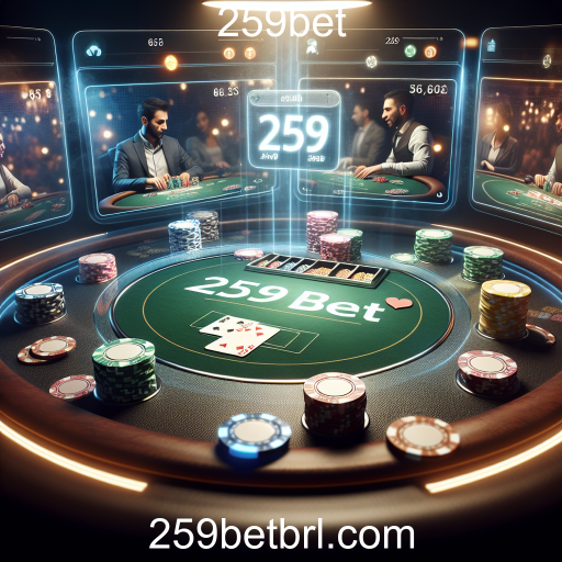 A Emoção do Poker na 259bet: Entre Estratégia e Diversão